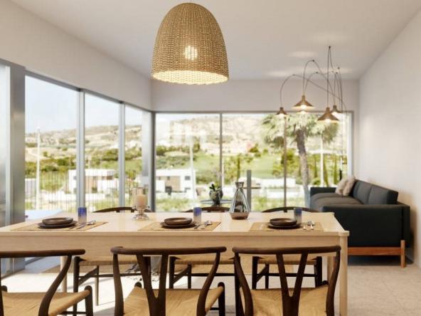 Luxurious Dinant design villa with private pool overlooking Finca Golf Resort in Costa Blanca.
