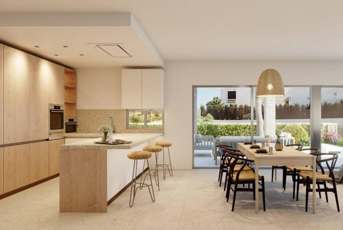 Luxurious Dinant design villa with private pool overlooking Finca Golf Resort in Costa Blanca.