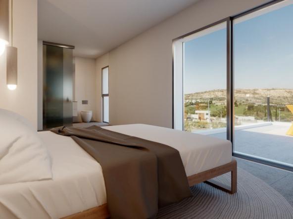 Luxurious Dinant design villa with private pool overlooking Finca Golf Resort in Costa Blanca.