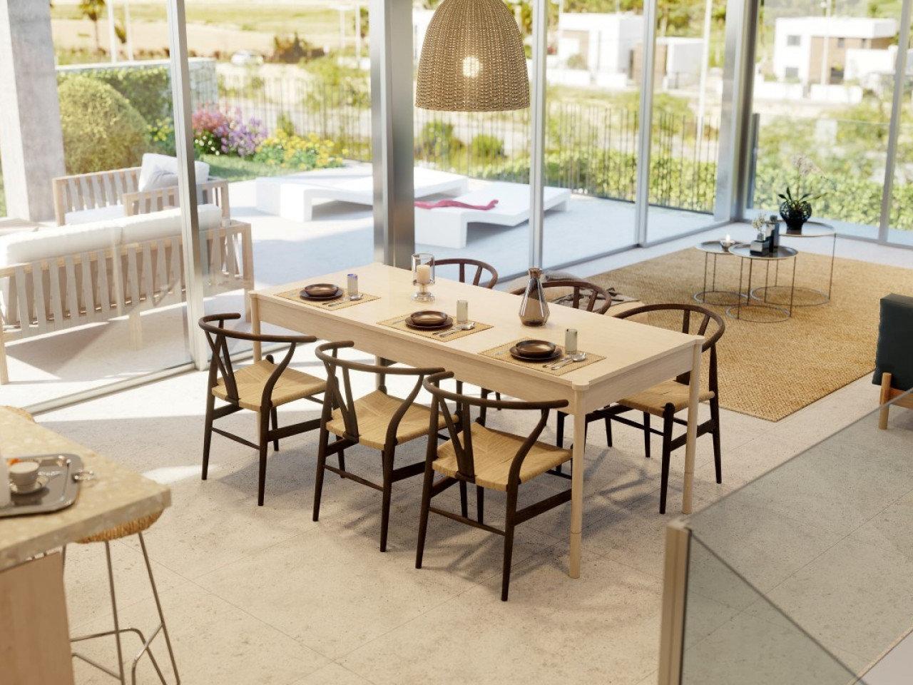 Luxurious Dinant design villa with private pool overlooking Finca Golf Resort in Costa Blanca.