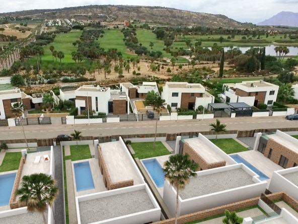 Luxurious modern villa with private pool at La Finca Golf Resort.