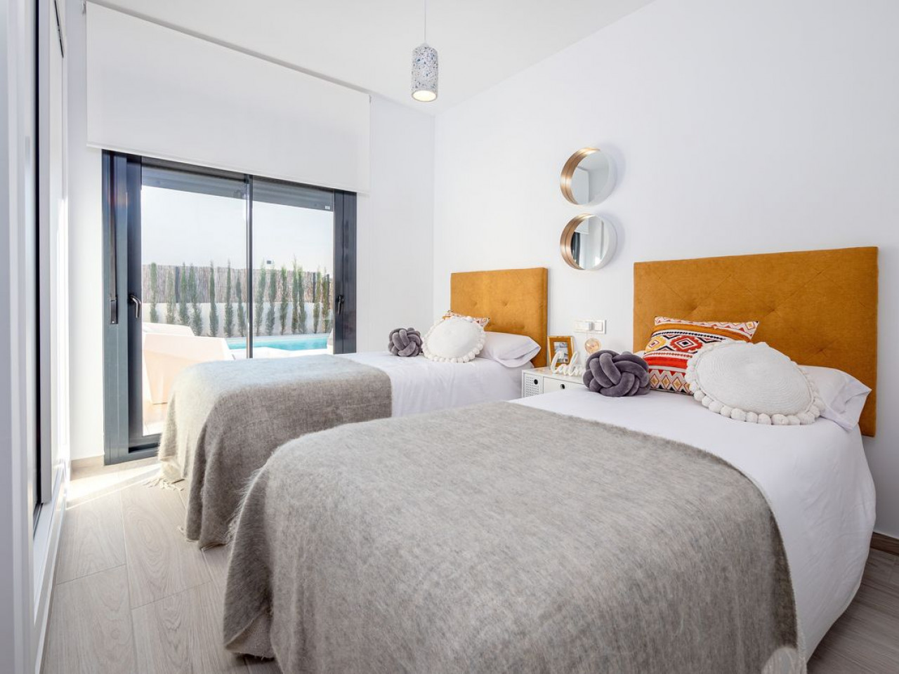 Luxurious modern villa with private pool at La Finca Golf Resort.
