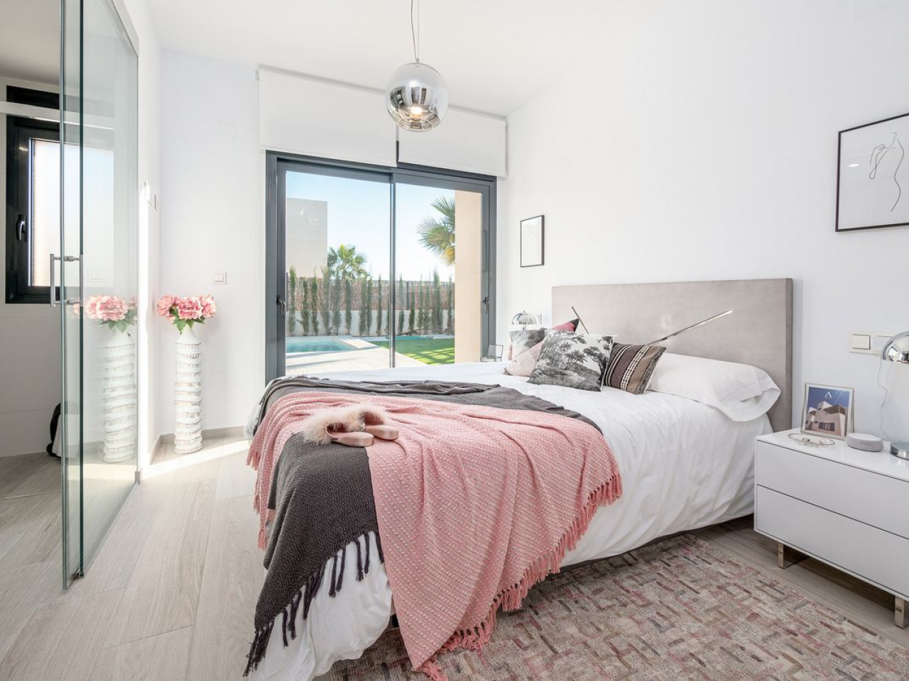 Luxurious modern villa with private pool at La Finca Golf Resort.