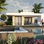 Luxury villa with private pool and golf course view at La Finca Golf Resort, Algorfa.