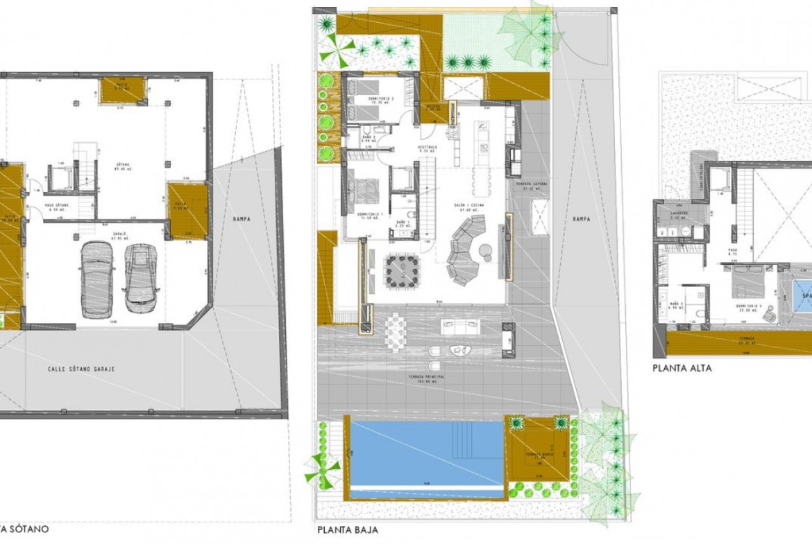 Luxury villa with private pool and golf course view at La Finca Golf Resort, Algorfa.