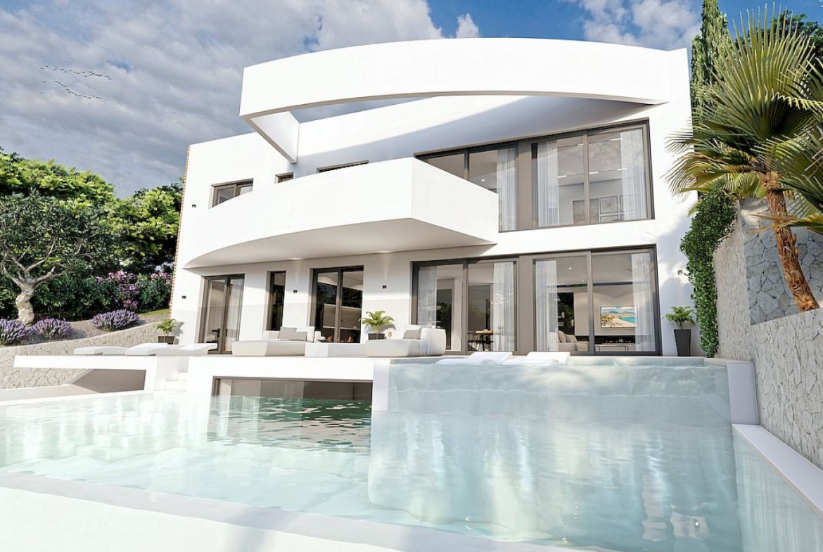 Luxury villa with infinity pool in Altea Hills