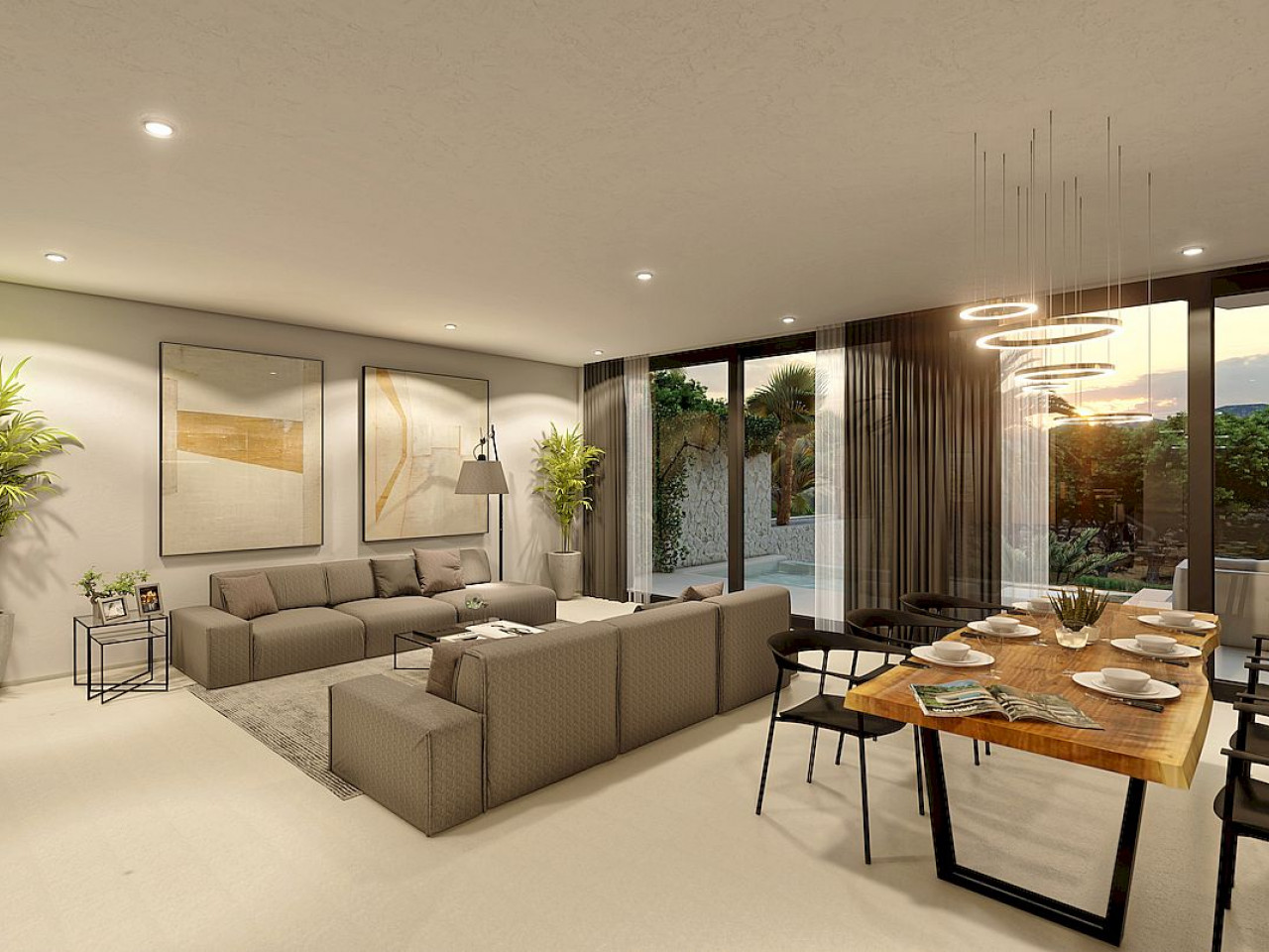 Luxury villa with infinity pool in Altea Hills