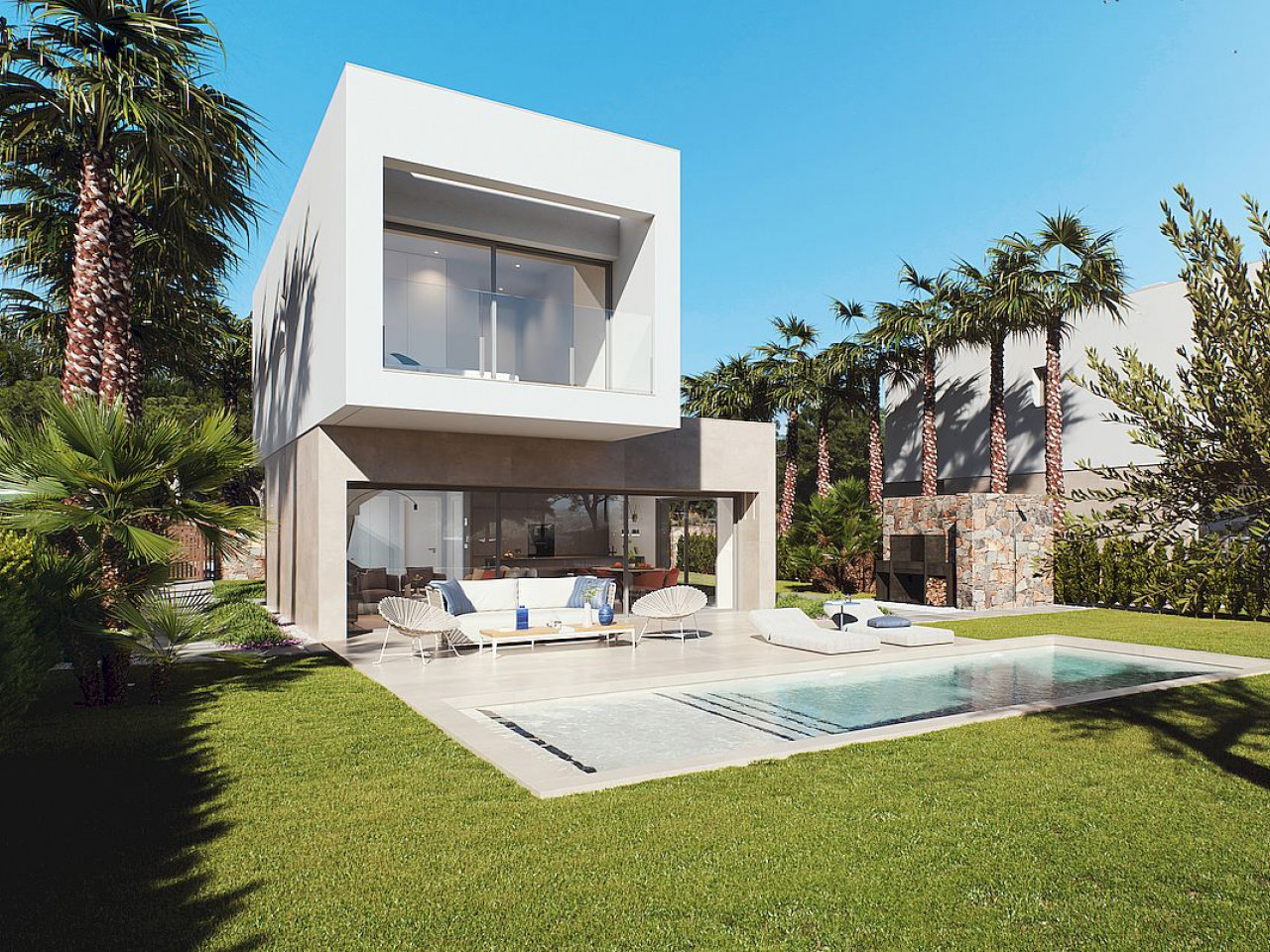 Luxury Lima Villas at Las Colinas Golf Resort with scenic views and amenities.