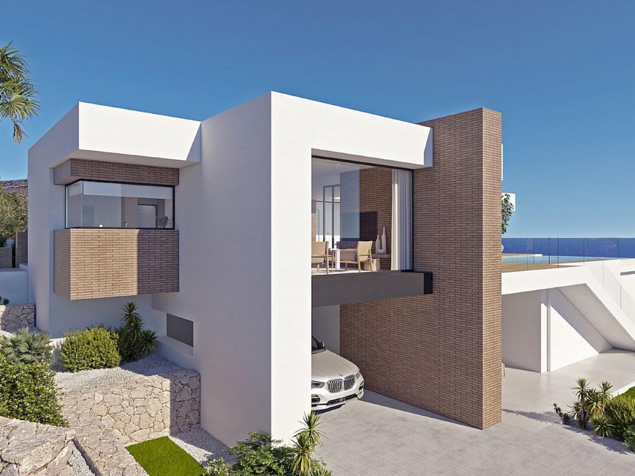 Luxurious three-bedroom villa with infinity pool and sea view in Cumbre del Sol, Benitachell.