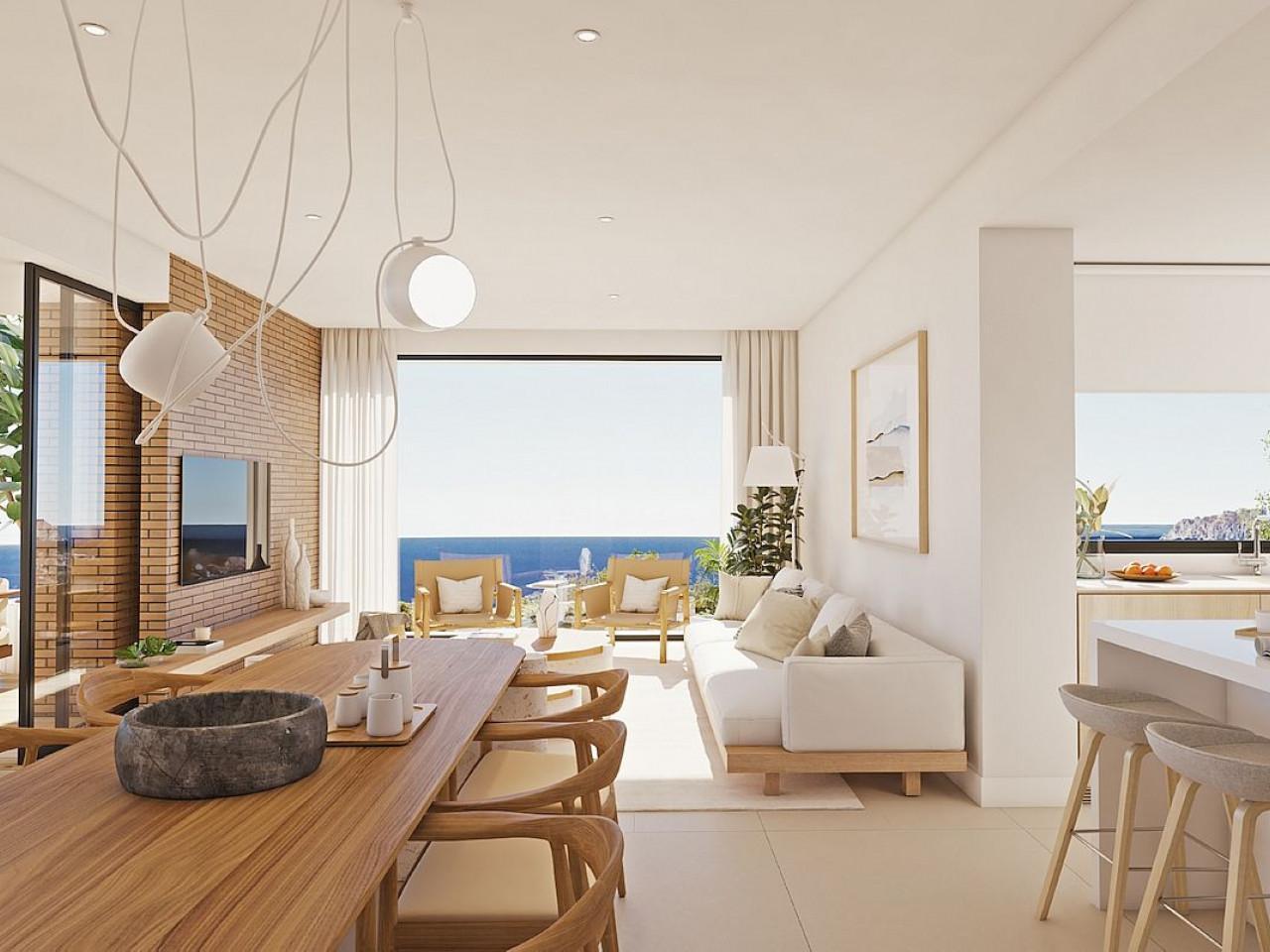 Luxurious three-bedroom villa with infinity pool and sea view in Cumbre del Sol, Benitachell.