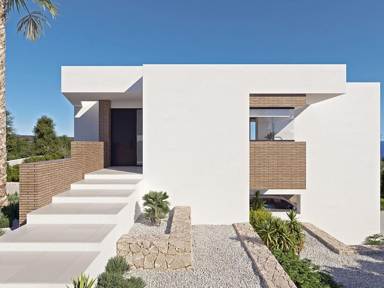 Luxurious three-bedroom villa with infinity pool and sea view in Cumbre del Sol, Benitachell.