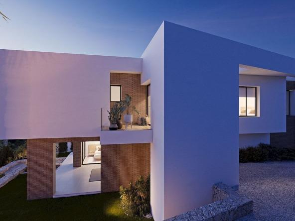 Luxurious three-bedroom villa with infinity pool and sea view in Cumbre del Sol, Benitachell.