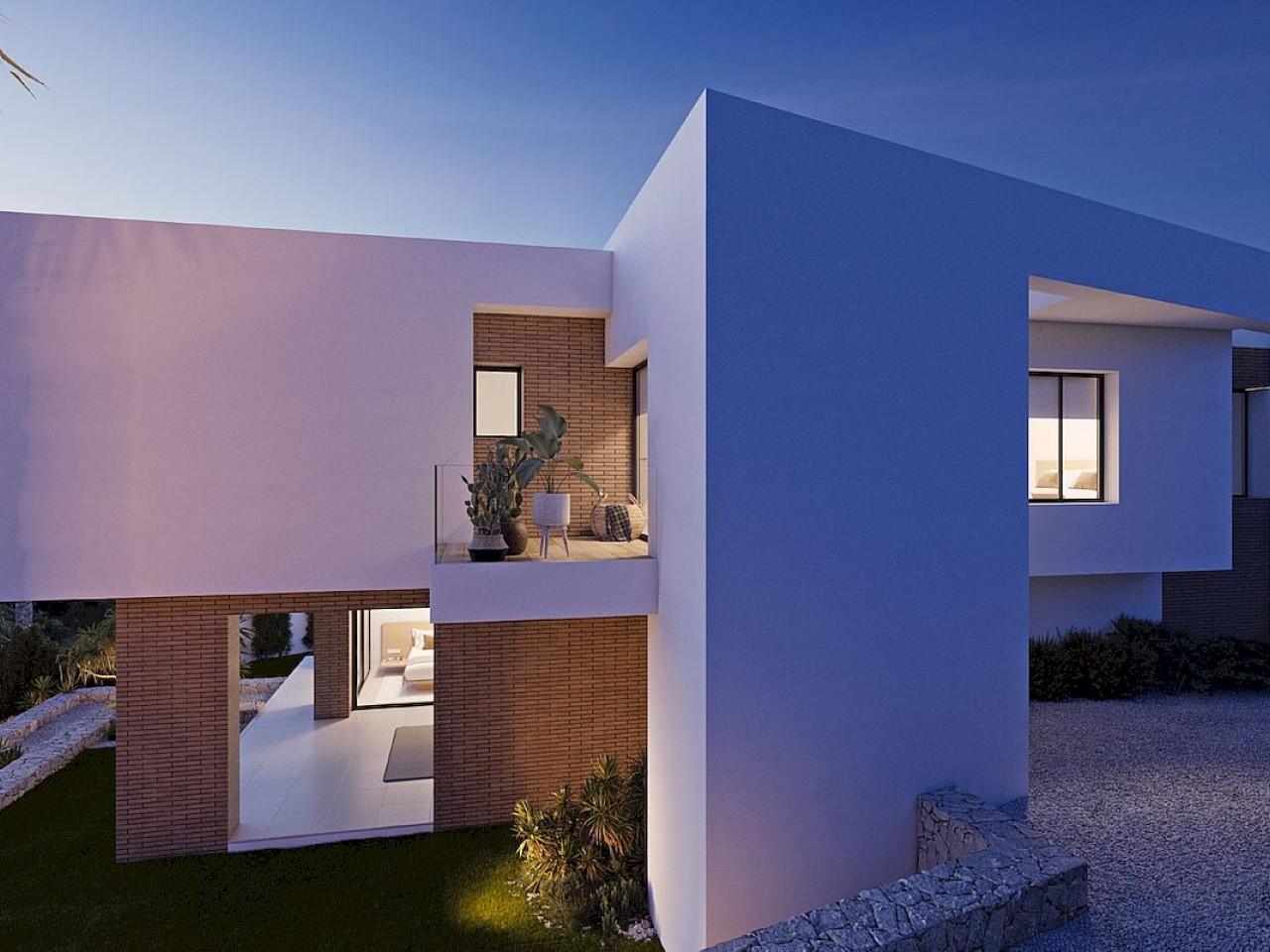 Luxurious three-bedroom villa with infinity pool and sea view in Cumbre del Sol, Benitachell.