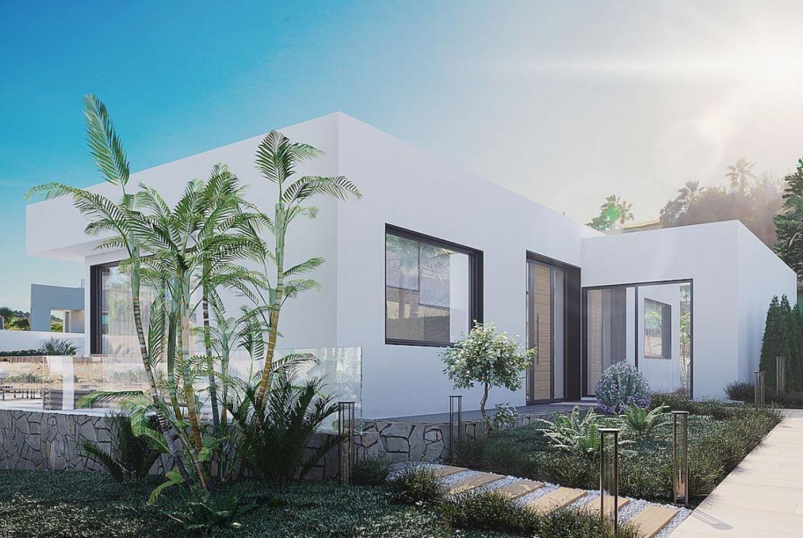 Luxury villa with a swimming pool in Las Colinas, Costa Blanca