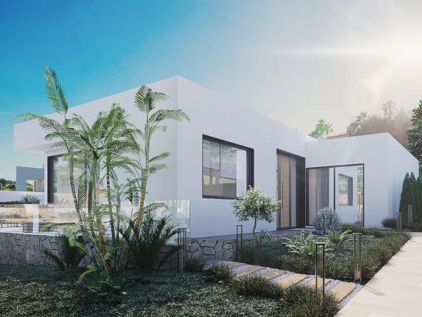 Luxury villa with a swimming pool in Las Colinas, Costa Blanca