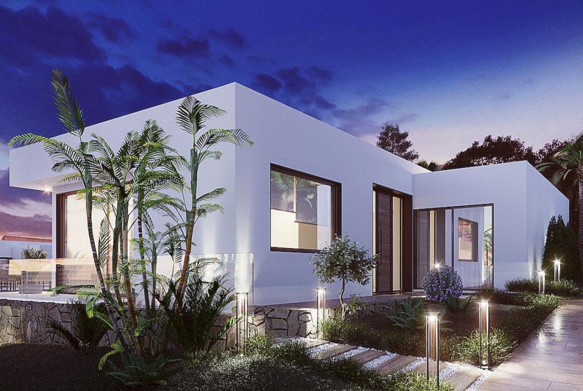 Luxury villa with a swimming pool in Las Colinas, Costa Blanca