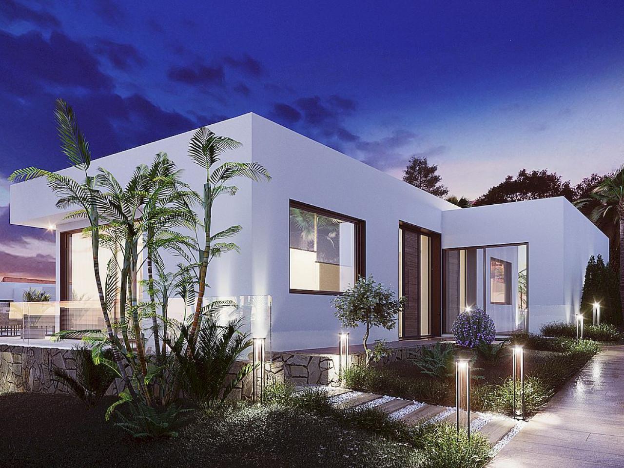 Luxury villa with a swimming pool in Las Colinas, Costa Blanca