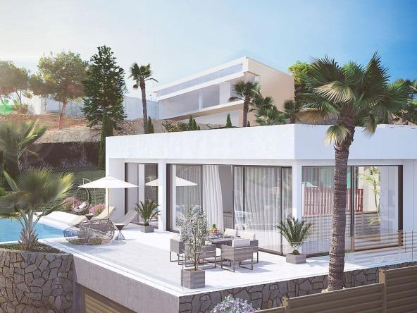 Luxury villa with a swimming pool in Las Colinas, Costa Blanca