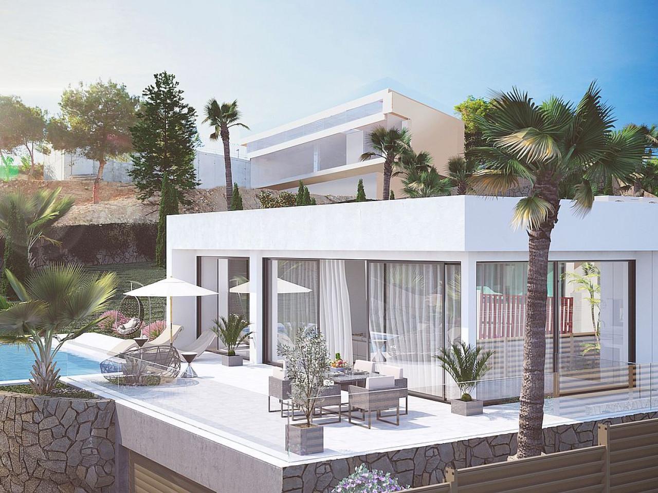 Luxury villa with a swimming pool in Las Colinas, Costa Blanca