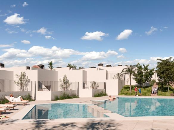 Modern bungalow with golf course view at Alenda Golf