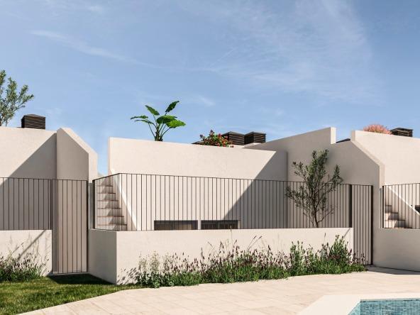 Luxury bungalows with panoramic golf course views at Sunrise Views, Alenda Golf, Monforte del Cid.