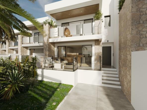 Luxury bungalows with panoramic golf course views at Sunrise Views, Alenda Golf, Monforte del Cid.