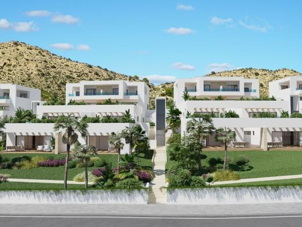 Luxury apartment with panoramic golf course views at Font del Llop.