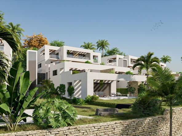Luxury apartment with panoramic golf course views at Font del Llop.
