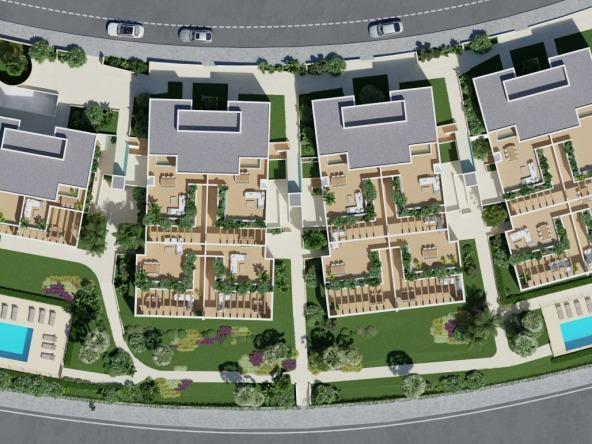 Luxury apartment with panoramic golf course views at Font del Llop.