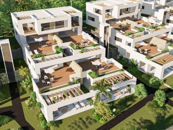 Luxury apartment with panoramic golf course views at Font del Llop.