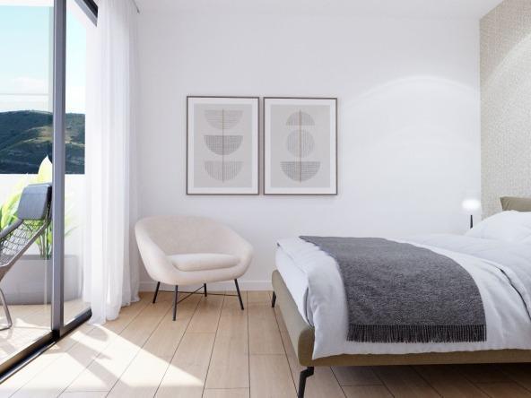 Luxury apartment with panoramic golf course views at Font del Llop.