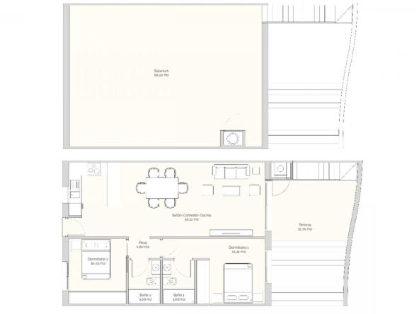 Luxury apartments with sea and mountain views in Finestrat, near golf courses.
