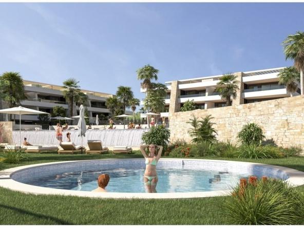 Luxury flats in Monforte del Cid with stunning golf course and mountain views