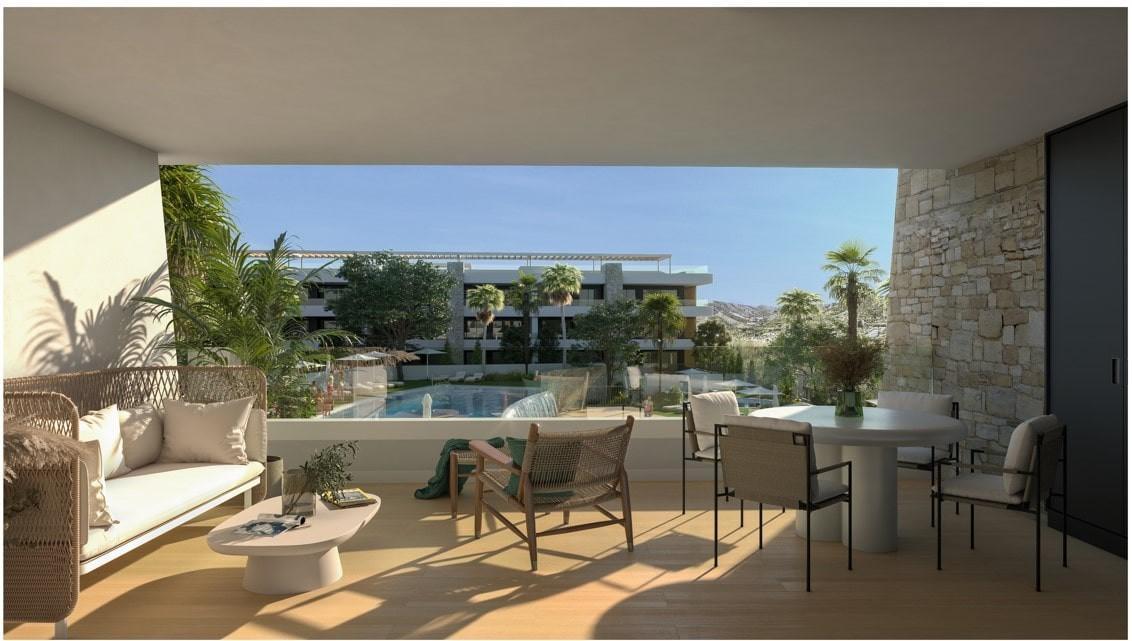 Luxury flats in Monforte del Cid with stunning golf course and mountain views